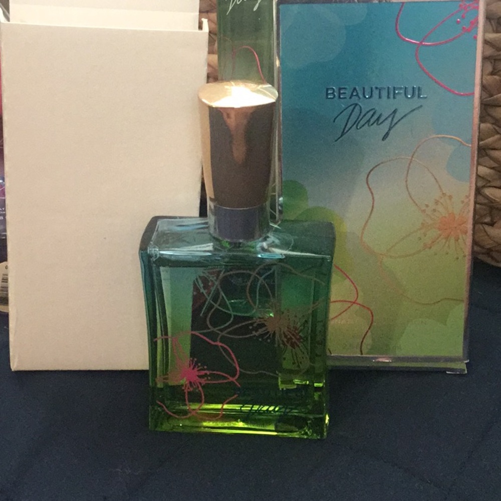 NWT Vintage RARE “ Beautiful Day “ Perfume & Body Fine Spay Bundle - Picture 5 of 10